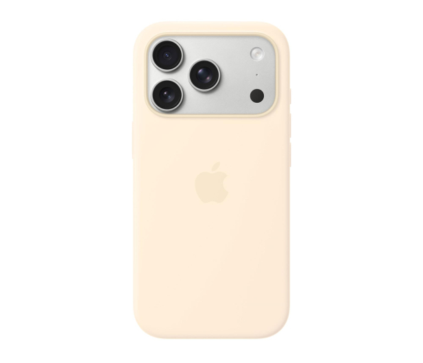 APPLE Silikonowe etui do iPhone 17 Pro MagSafe waniliowe - 1505891 - zdjęcie 2